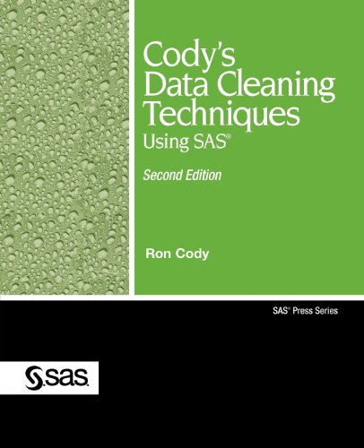 Stock image for Cody's Data Cleaning Techniques Using SAS, Second Edition for sale by Books Puddle