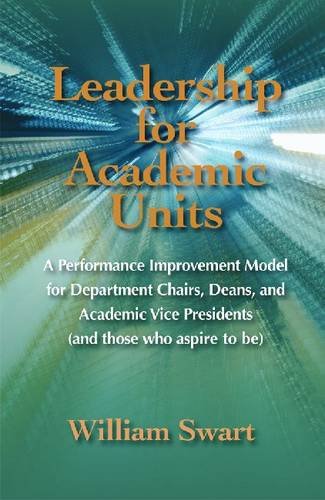 Leadership for Academic Units - William Swart