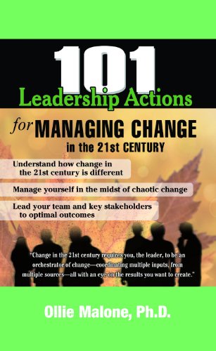 Stock image for 101 Leadership Actions for Managing Change for sale by PBShop.store US
