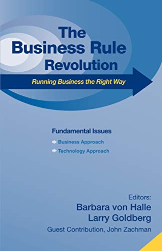 Imagen de archivo de Business Rule Revolution: Running Business the Right Way a la venta por SecondSale