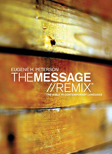 Beispielbild fr The Message//REMIX (Hardcover, Wood): The Bible in Contemporary Language zum Verkauf von Gulf Coast Books
