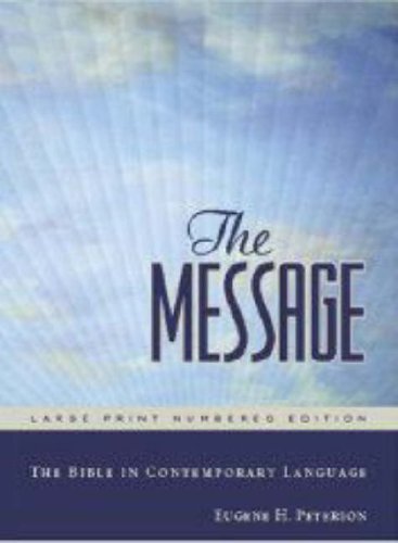 Beispielbild fr The Message Bible [International Paperback] zum Verkauf von Better World Books