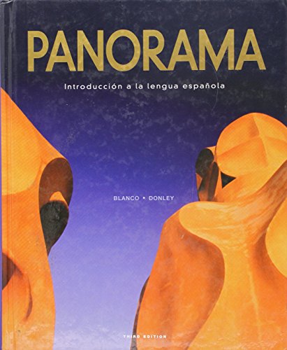 Beispielbild fr Panorama: Introduccion a La Lengua Espanola zum Verkauf von Your Online Bookstore