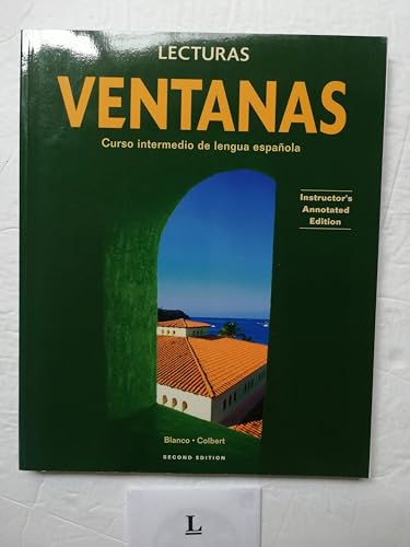 Imagen de archivo de ventanas, curso intermedio de lengua espanola (Instructor's annotated edition) a la venta por Irish Booksellers