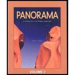 Stock image for Panorama 3/E Student Edition W/Supersite Passcode Volume 2 (Lessons 8-15) for sale by Wonder Book