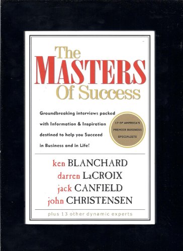 Imagen de archivo de The Masters of Success a la venta por Better World Books