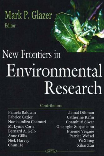 Stock image for New Frontiers in Environmental Research for sale by PBShop.store US