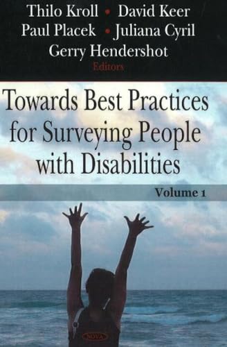 Stock image for Towards Best Practices for Surveying People with Disabilitiesv. 1 for sale by ThriftBooks-Dallas