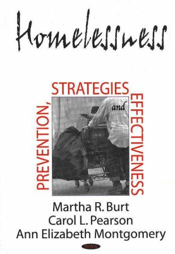 Beispielbild fr Homelessness: Prevention, Strategies And Effectiveness zum Verkauf von Solr Books
