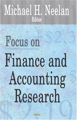 9781600213809: Focus on Finance and Accounting Research