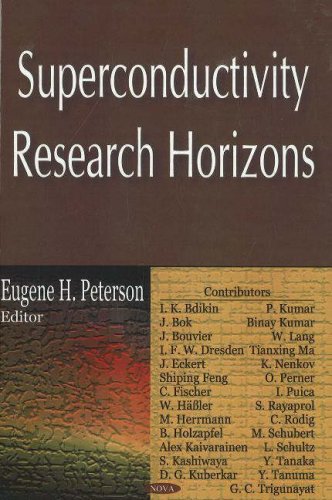 9781600215100: Superconductivity Research Horizons