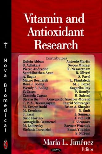 Vitamin and Antioxidant Research