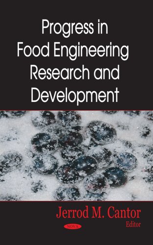 Progress in Food Engineering Research and Development (9781600219054) by Cantor, Jerrod M.