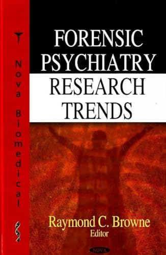 Imagen de archivo de Forensic Psychiatry Research Trends a la venta por PBShop.store US