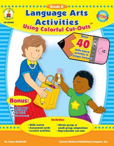 Immagine stock per Language Arts Activities Using Colorful Cut-Outs(tm), Grade K