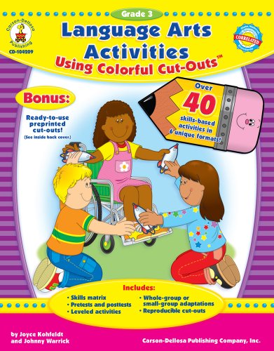 Stock image for Language Arts Activities Using Colorful Cut-Outs for sale by Better World Books