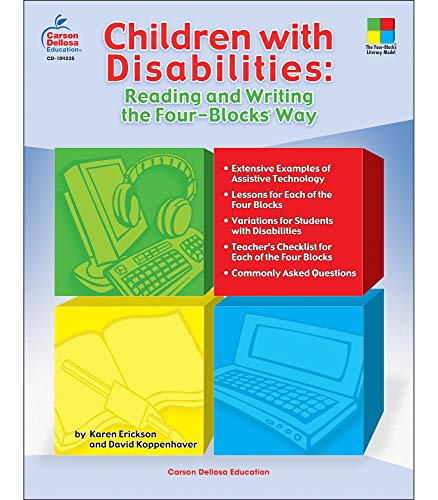 Beispielbild fr Children with Disabilities : Reading and Writing the Four-Blocks Way zum Verkauf von Better World Books