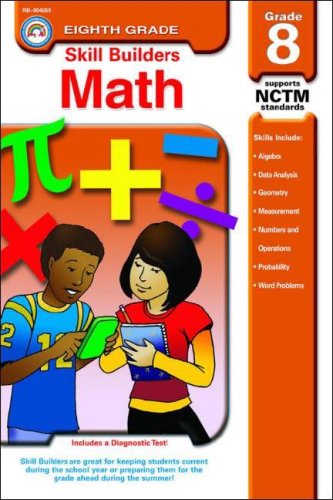 Stock image for Math Grade 8 (Skill Builders Series) for sale by Ergodebooks