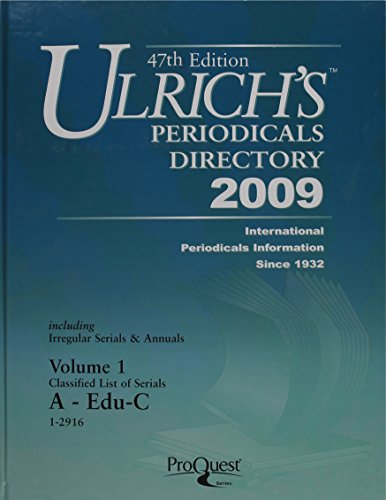 9781600301155: Ulrich's Periodicals Directory 2009