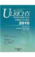 Stock image for Ulrich's Periodicals Directory 2010 for sale by Phatpocket Limited