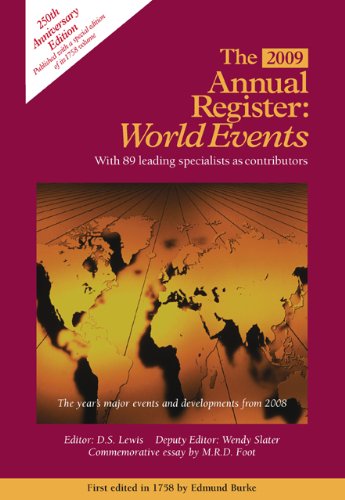 9781600308284: The Annual Register: World Events