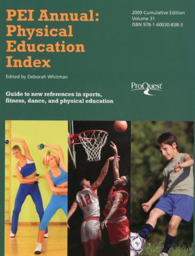 Beispielbild fr PEI Annual: Physical Education Index zum Verkauf von HPB-Red