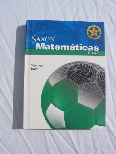 Stock image for Saxon Matematicas Curso 1 - Manual Del Maestro -Edicion De Texas - Volumen 1 for sale by Discover Books