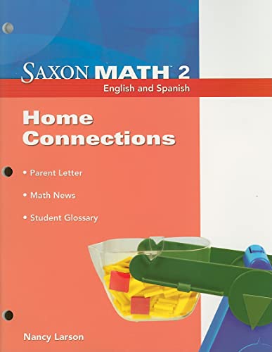 Stock image for Saxon Math 2: Home Connections for sale by Ergodebooks
