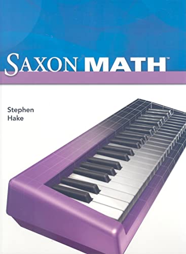 9781600325403: Saxon Math Intermediate 4: Student Edition 2008