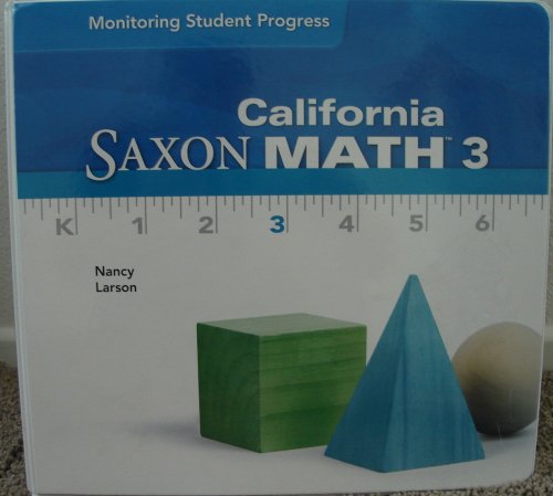 Stock image for Saxon Math 3 Monitoring Student Progress for sale by Nationwide_Text