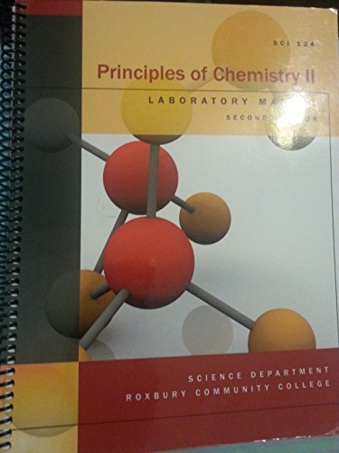 9781600367953: Principles of Chemistry II LM, 2E : Sci 124, 2014-2015 Spiral