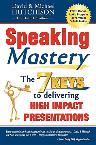 9781600371851: Speaking Mastery: The Keys to Delivering High Impact Presentation