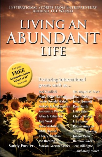 Stock image for Living an Abundant Life: Inspirational Stories from Entrepreneurs Around the World for sale by Lakeside Books