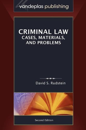 Beispielbild fr Criminal Law: Cases, Materials, and Problems zum Verkauf von HPB-Red