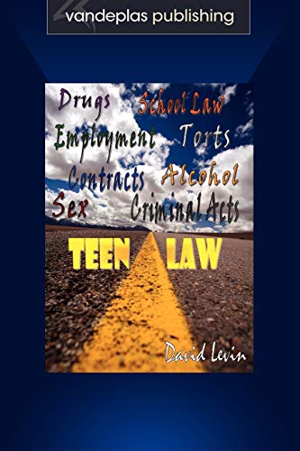 Beispielbild fr Teen Law zum Verkauf von Better World Books