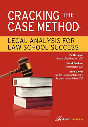 Stock image for Cracking the Case Method: Legal Analysis for Law School Success for sale by Goodwill of Colorado