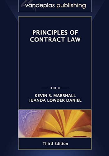 Beispielbild fr Principles of Contract Law, Third Edition 2013 - Paperback zum Verkauf von BooksRun
