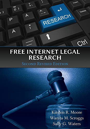 Beispielbild fr Free Internet Legal Research, Second Revised Edition zum Verkauf von Better World Books