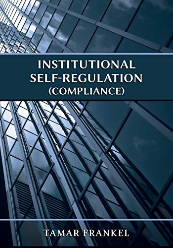 Beispielbild fr Institutional Self-Regulation (Compliance) zum Verkauf von SecondSale