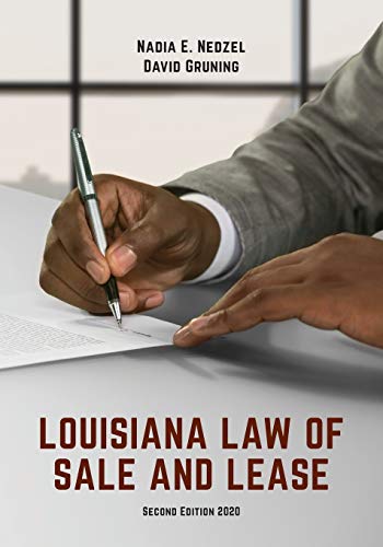 Stock image for Louisiana Law of Sale and Lease: Cases and Materials, Second Edition for sale by SecondSale
