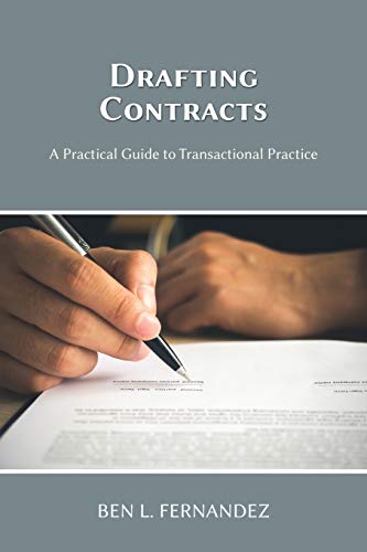 Beispielbild fr Drafting Contracts - A Practical Guide to Transactional Practice zum Verkauf von AwesomeBooks
