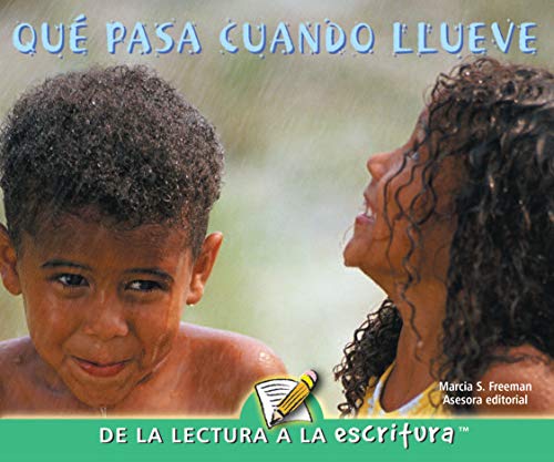 9781600448652: Que pasa cuando llueve / When It Rains (Readers For Emergent Writers)