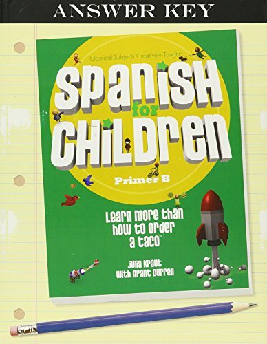 Stock image for Spanish for Children, Primer B Answer Key (Spanish Edition) for sale by SecondSale