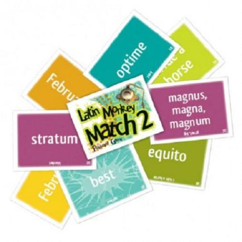 Beispielbild fr Latin Monkey Match 2 Flashcard Game (Latin Edition) zum Verkauf von Books Unplugged