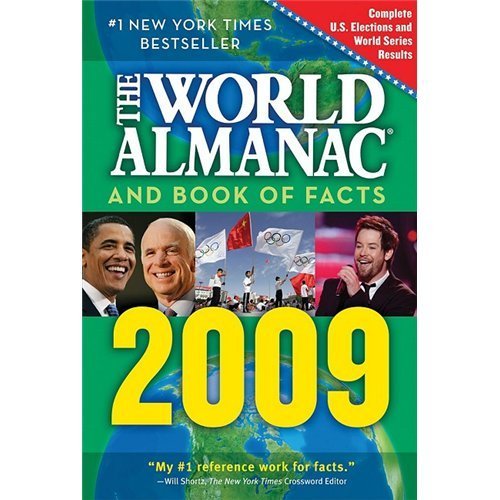 Stock image for The World Almanac and Book of Facts 2009 for sale by Better World Books: West