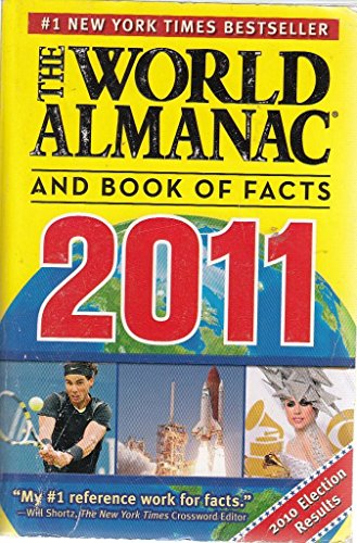 Imagen de archivo de The World Almanac and Book of Facts 2011 a la venta por Better World Books