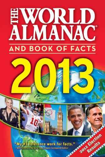 Stock image for The World Almanac and Book of Facts 2013 for sale by Better World Books