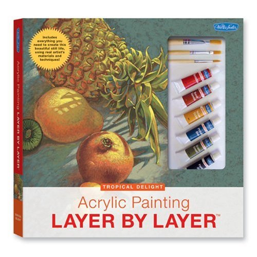 Acrylic Painting Layer by Layer: Tropical Delight (9781600580048) by Mia Tavonatti