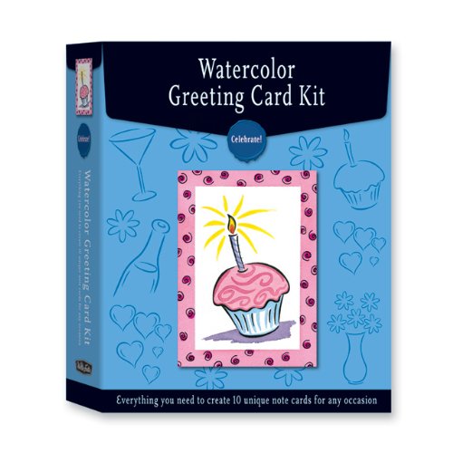 Watercolor Greeting Card Kit Celebrate!: Everything You Need to Create 10 Unique Note Cards for Any Occasion (Watercolor Greeting Card Kits) (9781600580710) by Fisher, Diana