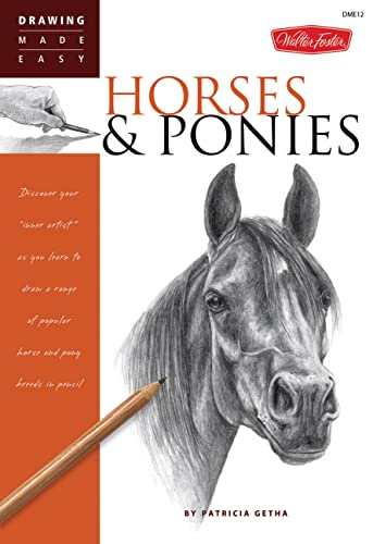 Beispielbild fr Horses & Ponies (Drawing Made Easy) zum Verkauf von Wonder Book